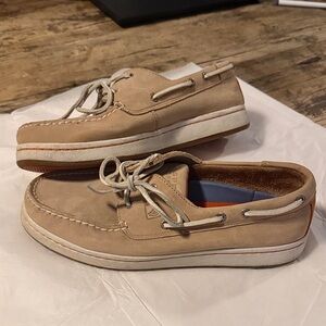 Sperry Men's Beige Boat Shoes